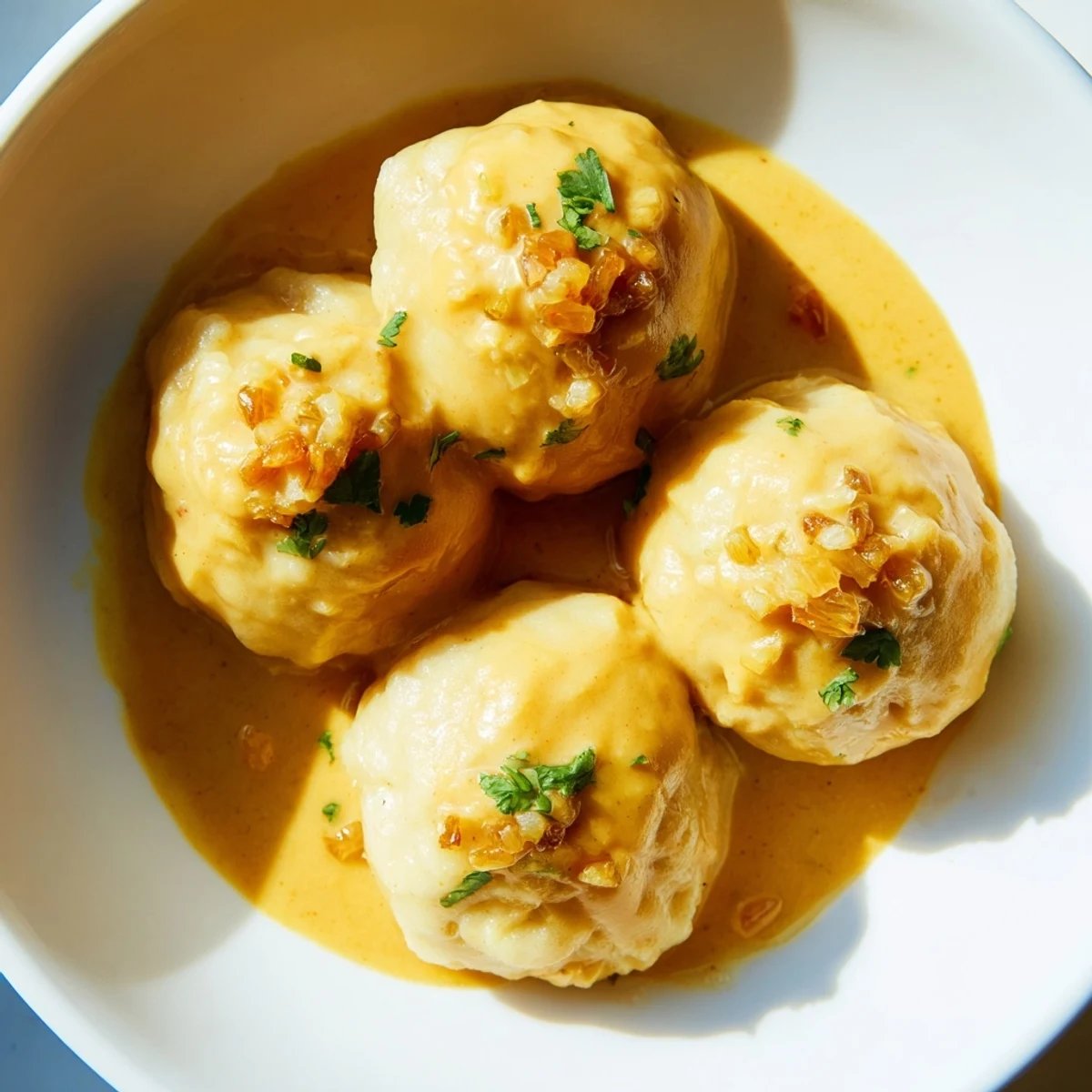 Curry Kartoffel Klöße Genuss