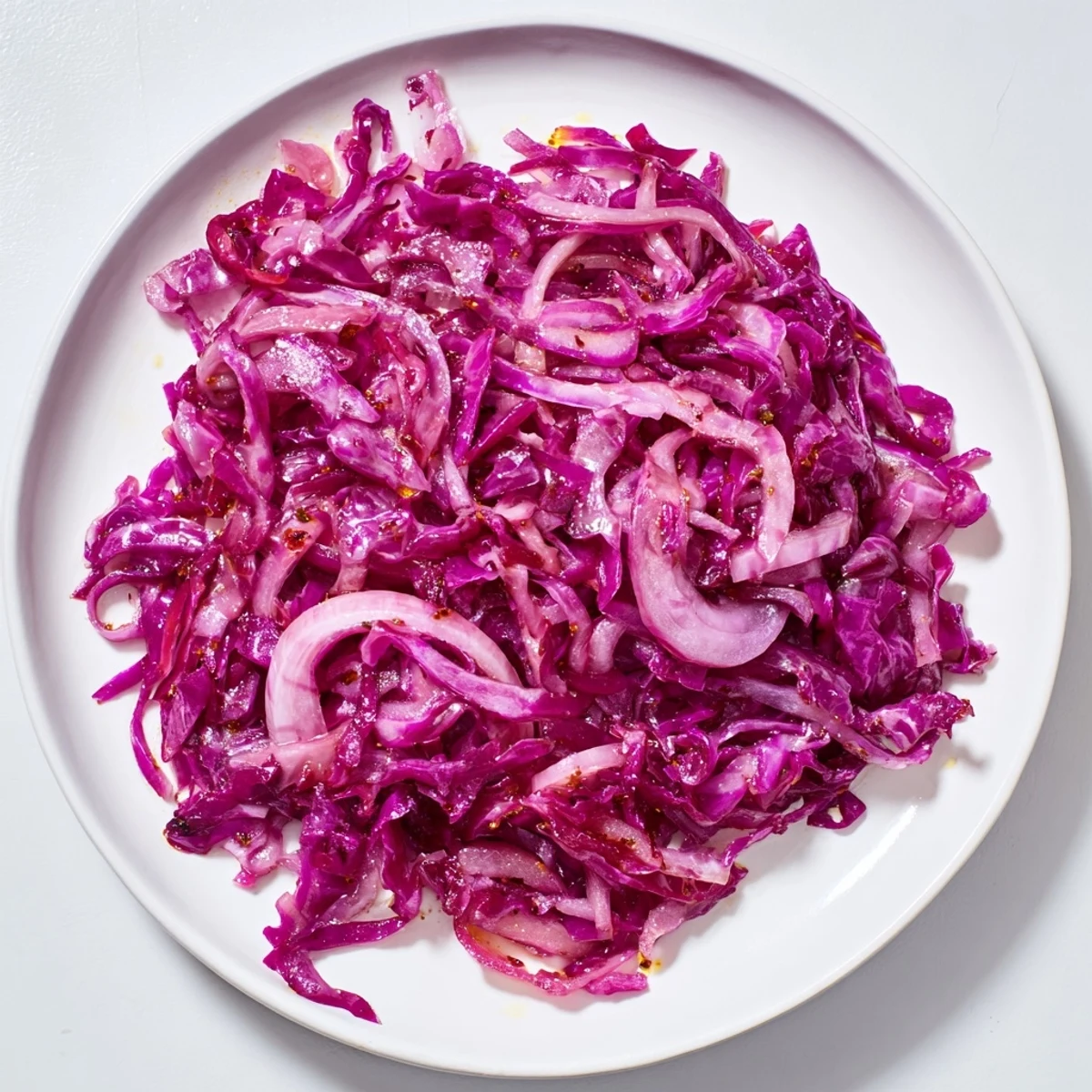 Süß-saurer bayrischer Rotkohl Apfel