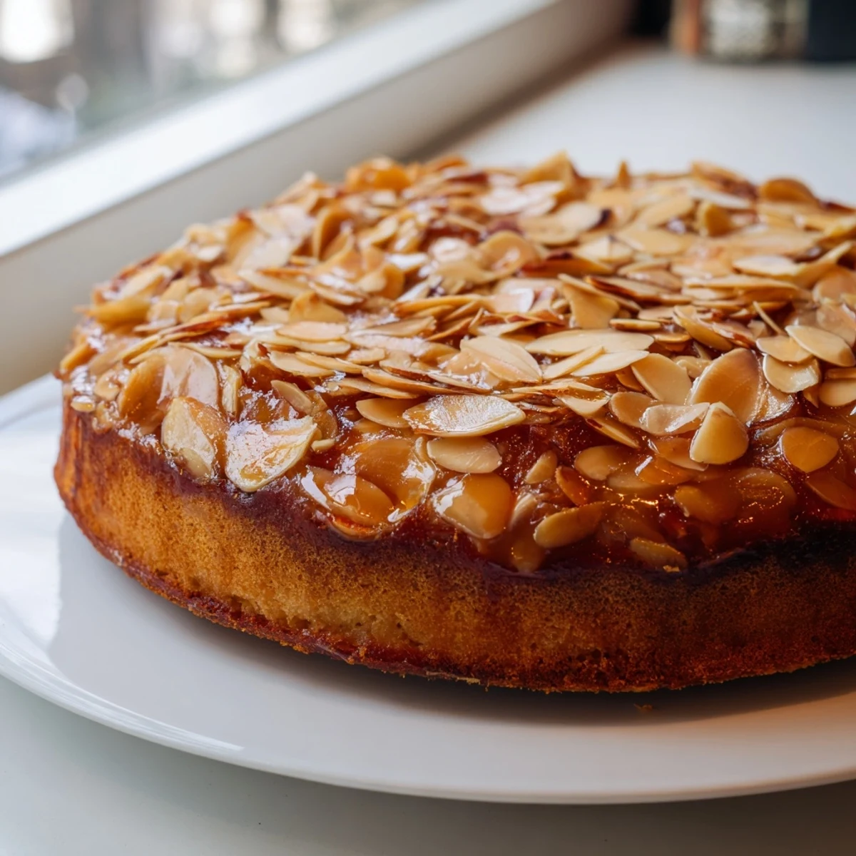 Bienenstich mit Vanillefüllung