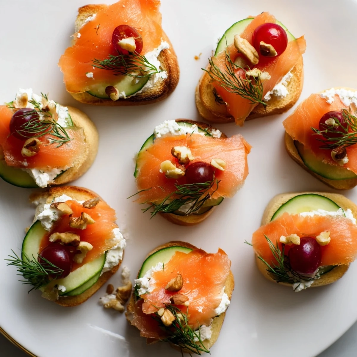 Festive champagne pairings featuring colorful appetizers, perfect for a New Year's Eve celebration.