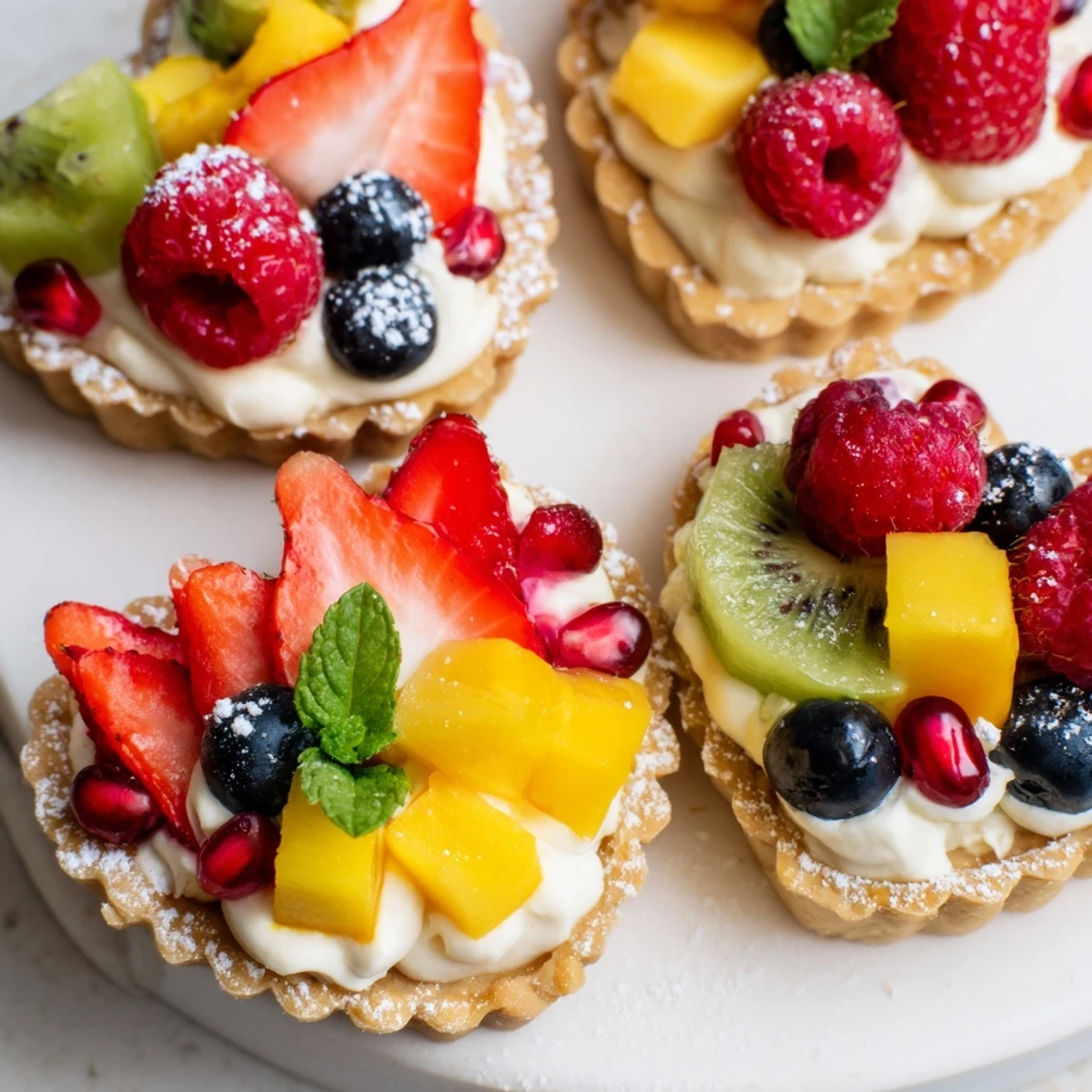 This Heart Shaped Fruit Tart Board displays a beautiful array of fresh fruit ready to serve.