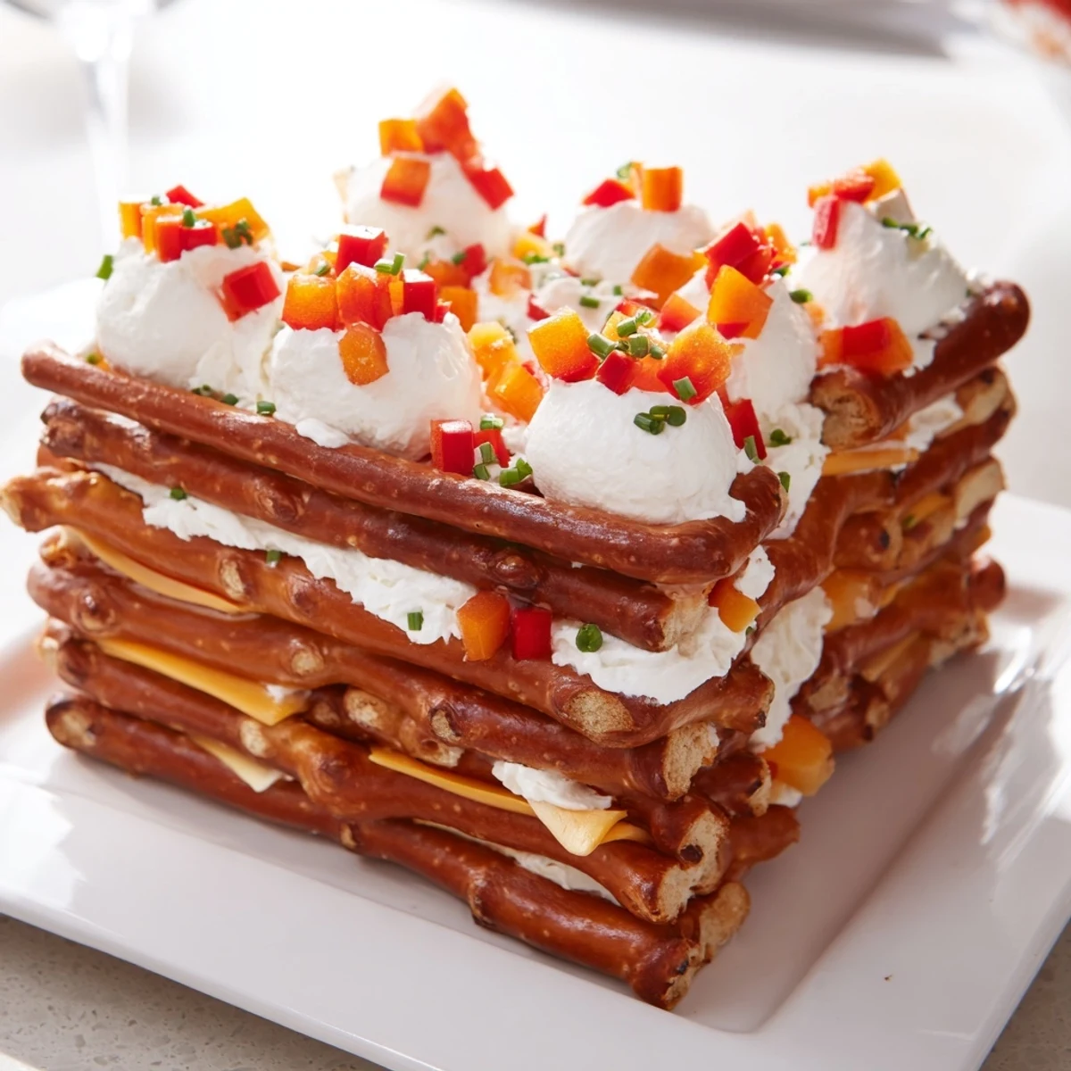 Rustikale Log Hütte Käse Snack