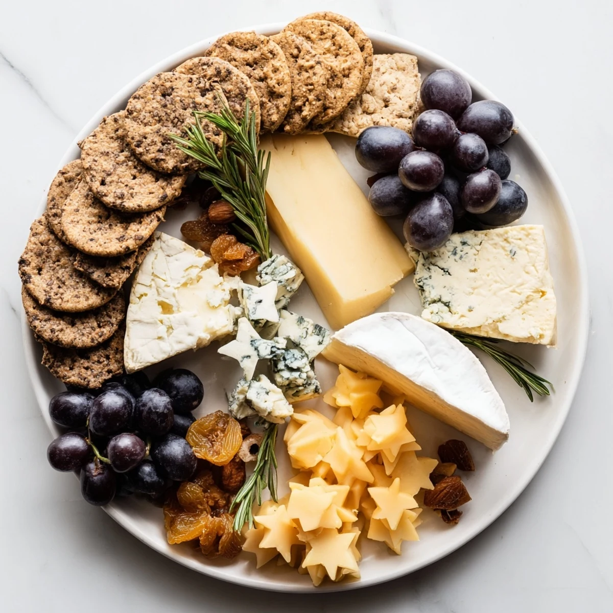 Crescent Moon Stars Cheese