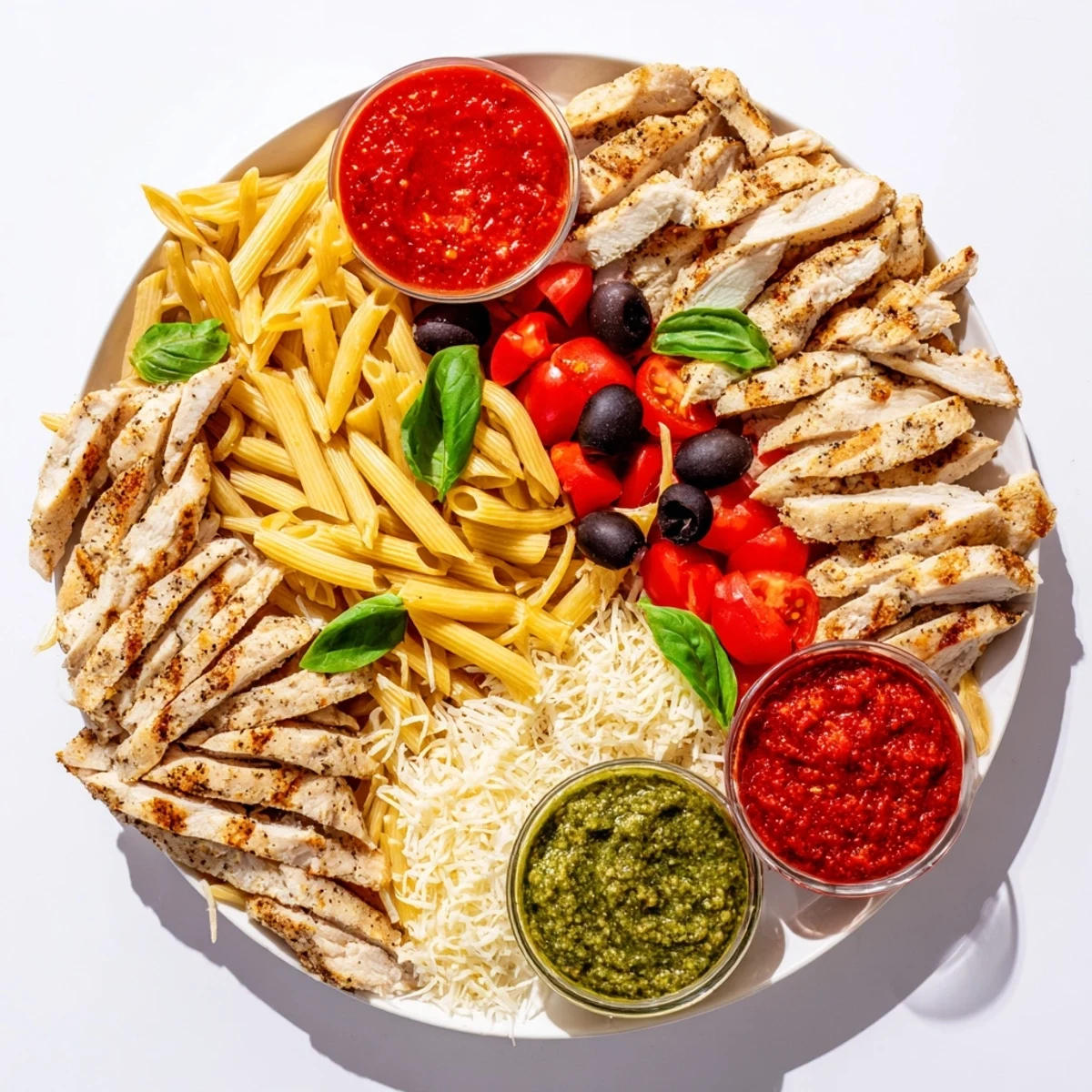 Girl Dinner Pasta Board