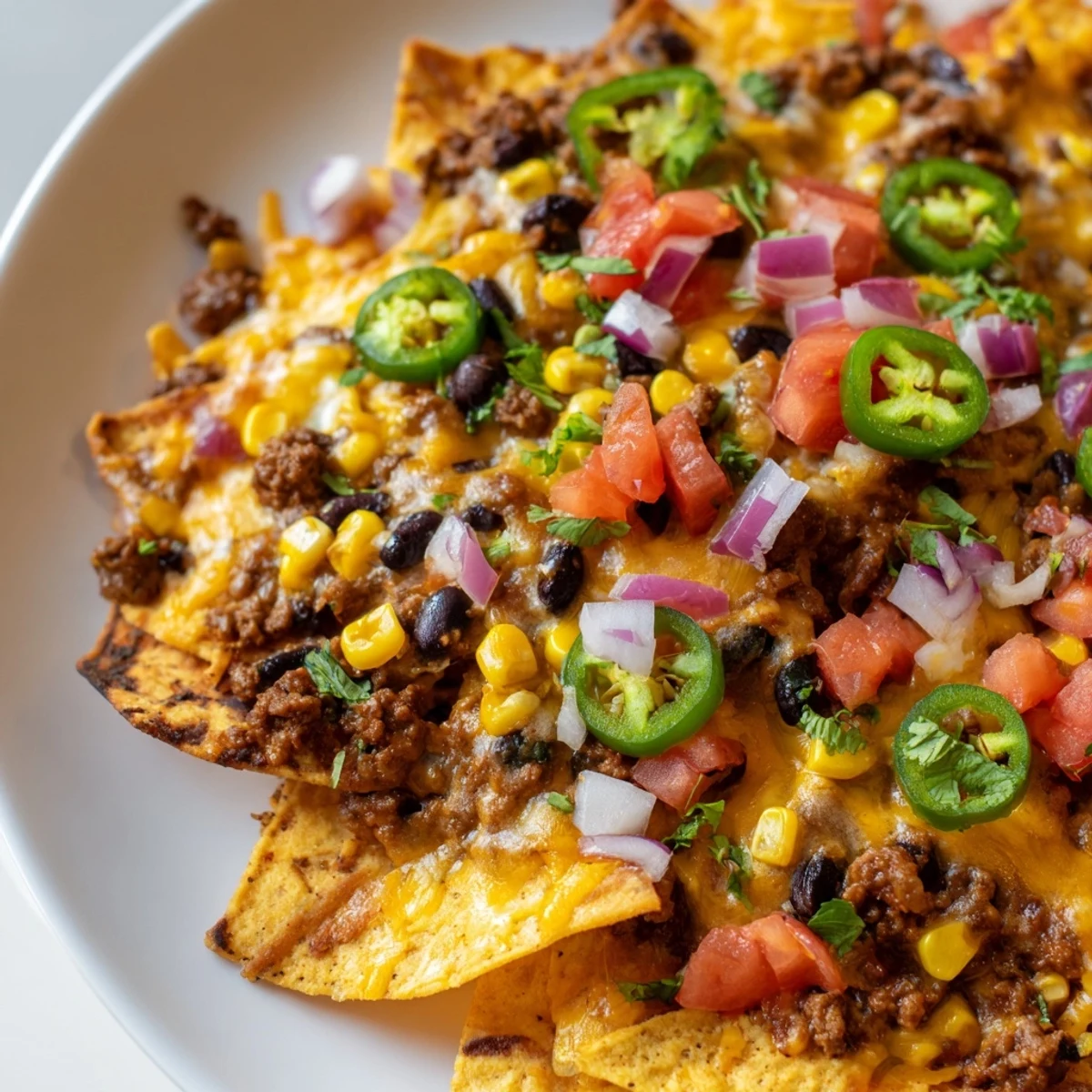 Cheesy Baked Tex-Mex Nachos