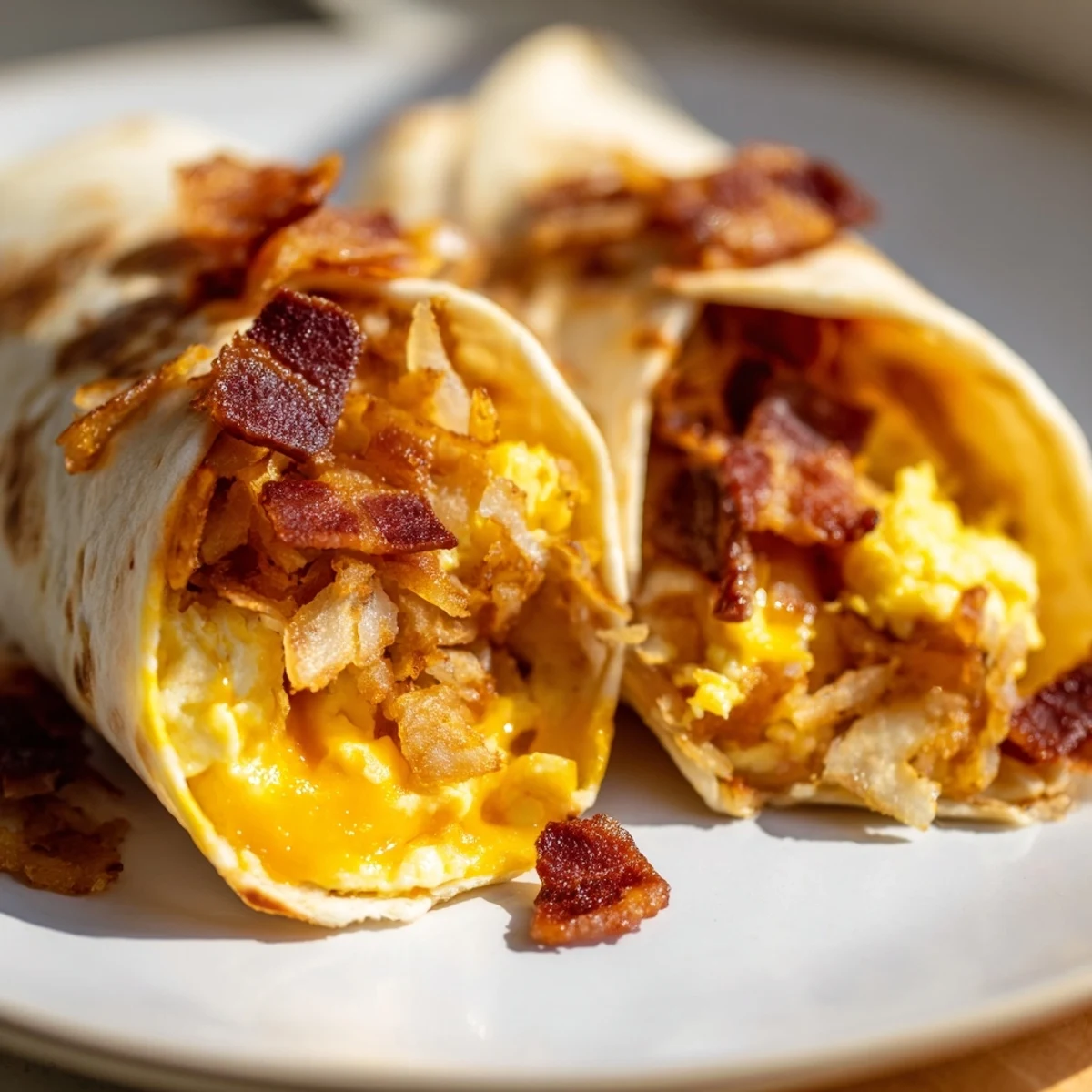 Perfect! Here are three SEO-optimized ALT image texts for a photo of the "B.E.C. Breakfast Bites," targeting a U.S. audience, that meet all requirements: