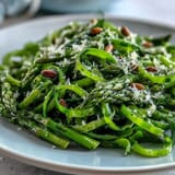 Shaved Asparagus Lemon Parmesan