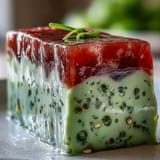 Yokan mit Matcha und Anko