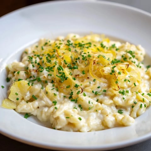 Golden Käsespätzle, a cheesy baked pasta dish, bubbling and garnished with fresh chives, ready to serve.