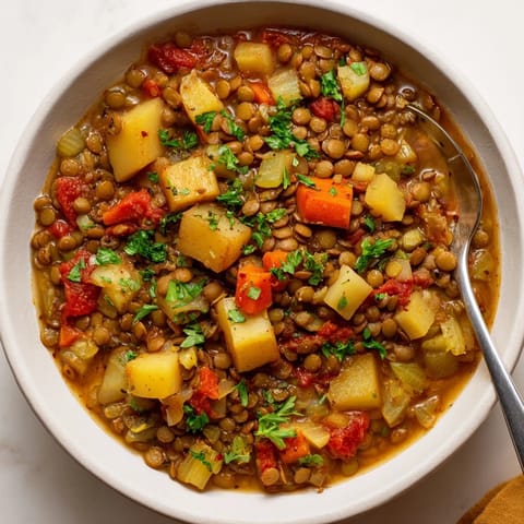 Herzhafter Linseneintopf mediterran #12