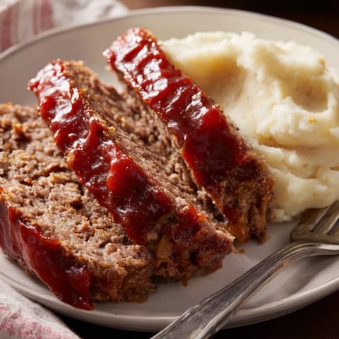 Saftiger Fleischlaib mit Kartoffeln #11