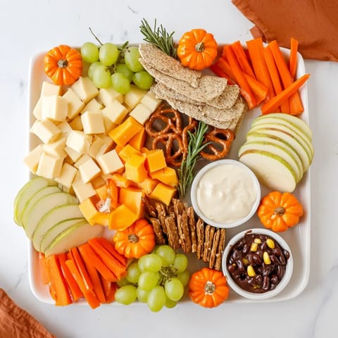 Festliches Herbst Snack Board