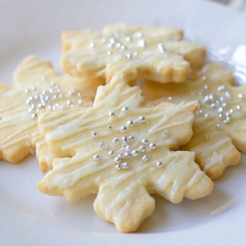 Winter Snowflake Platter