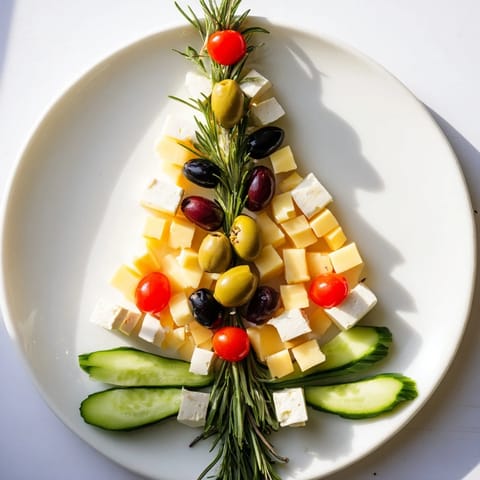 Cheese Olives Pine Tree #82