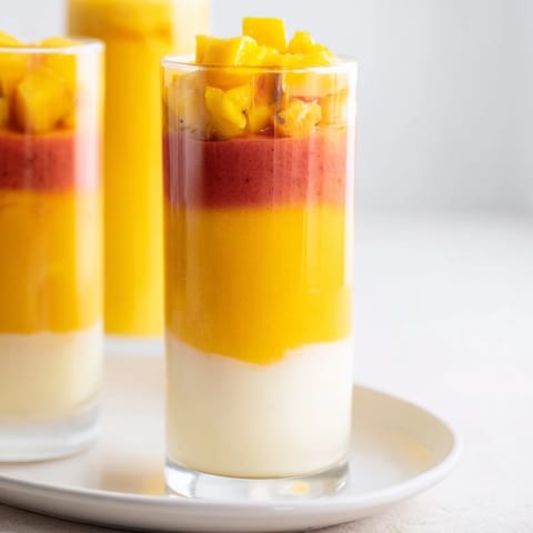 Tropischer Sonnenuntergang Smoothie