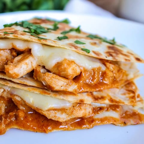 Butter Chicken Quesadillas