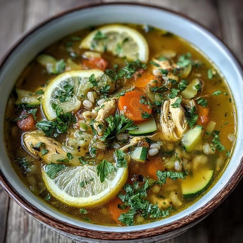 Beruhigende Kurkuma Huhn Graupe