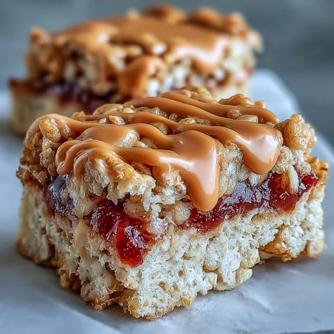 High-Protein Peanut Butter Jelly Bars #285