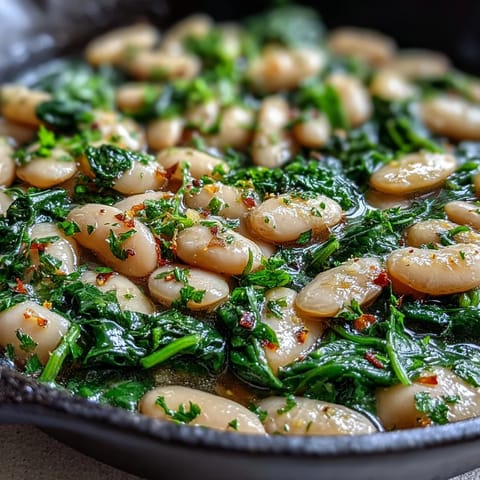 Vegan Lemon Garlic White Bean #313