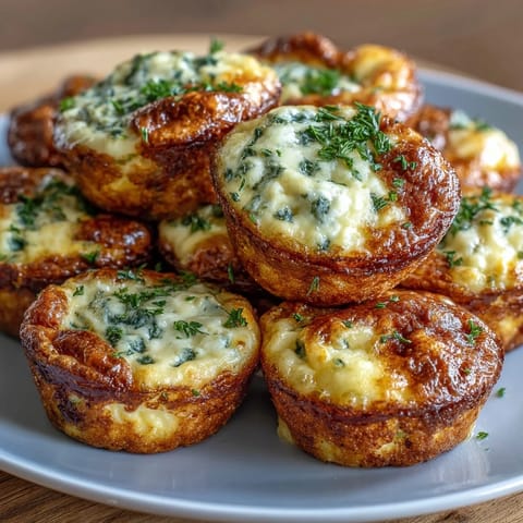 Fluffige Ei-Happen mit Käse #319