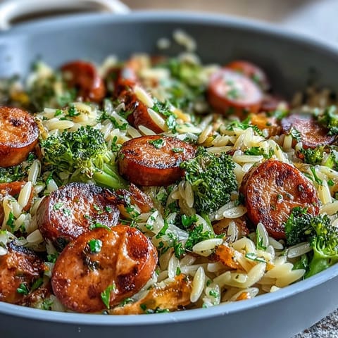 One-Pan Huhn Wurst Brokkoli #321