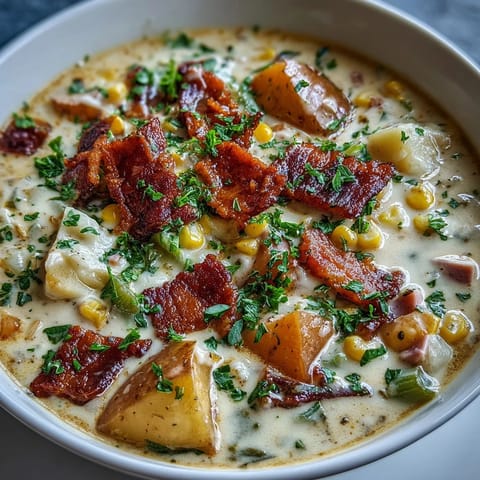 Leichter Schinken Kartoffel Eintopf #337