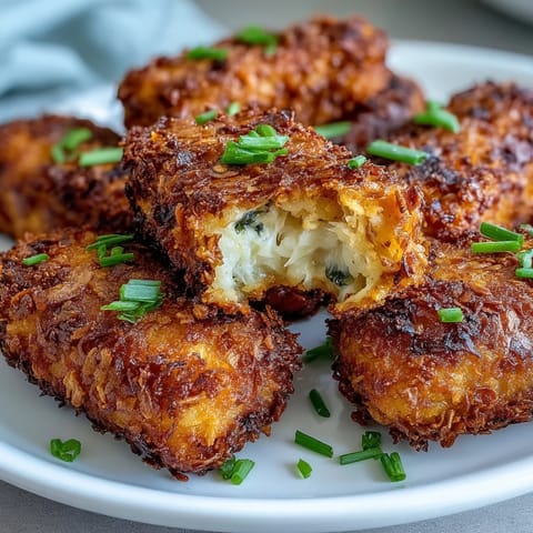 Knusprige Kartoffel Kroketten