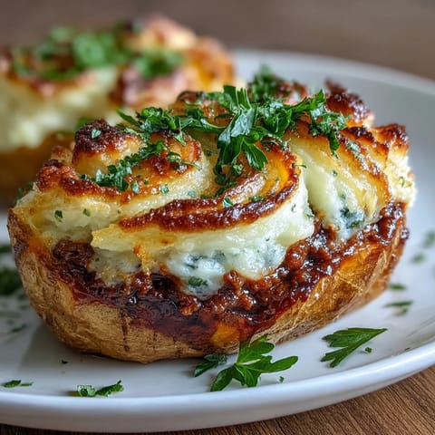 Shepherds Pie Baked Potatoes