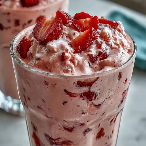Erdbeer Shortcake Protein Smoothie