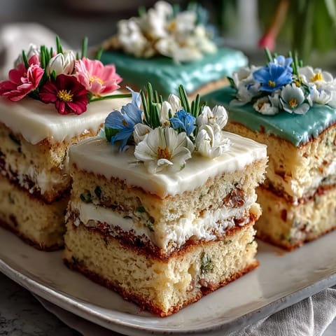 Mini Frühling Schicht Kuchen