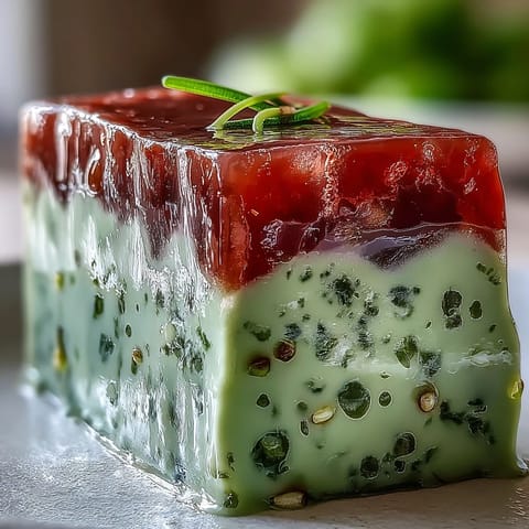 Yokan mit Matcha und Anko