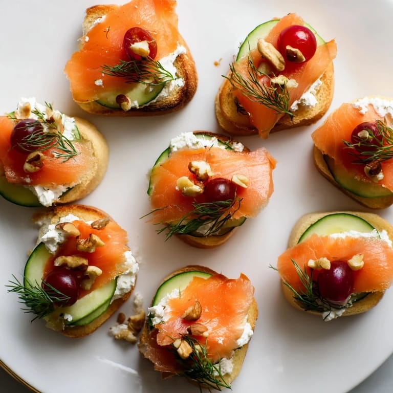 Festive champagne pairings featuring colorful appetizers, perfect for a New Year's Eve celebration.