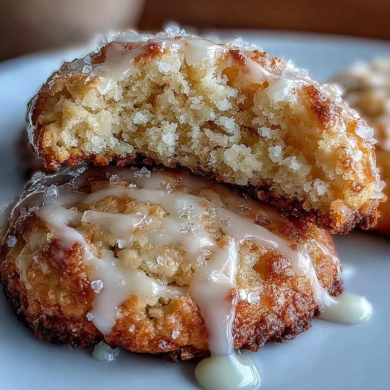 3. Cottage Cheese Lemon Sugar Cookies mit Zitronenglasur - zarte Kekse mit cremiger Textur, verfeinert mit frischer Zitronenaroma und süßer Glasur.