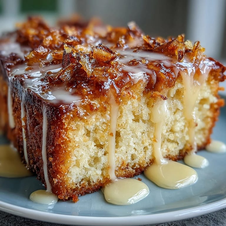 Zitroniger Limoncello-Kuchen mit glänzender Glasur, ein fruchtiger Genuss.
