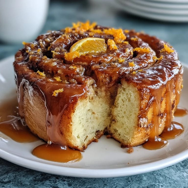 Zarte Orangenbrötchen mit aromatischer Orangenschale, gefüllt und glasiert – ein süßer Genuss für den Morgen.