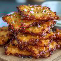 Knusprige, selbstgemachte Knacker mit intensivem Knoblauch-Parmesan-Geschmack, ideal für Snack-Platten oder zwangloses Beisammensein.